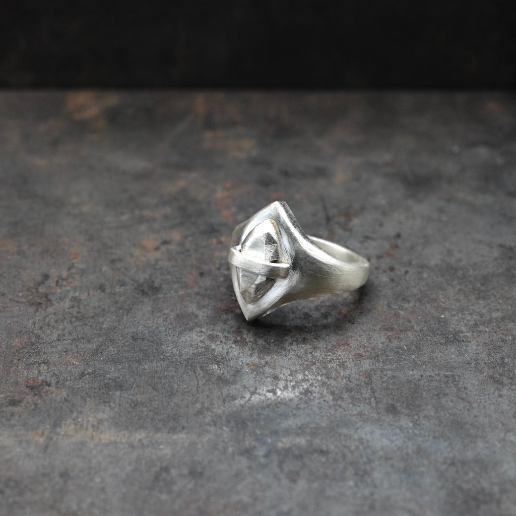 SilverDiamond II - [MarquiseCut Ring]