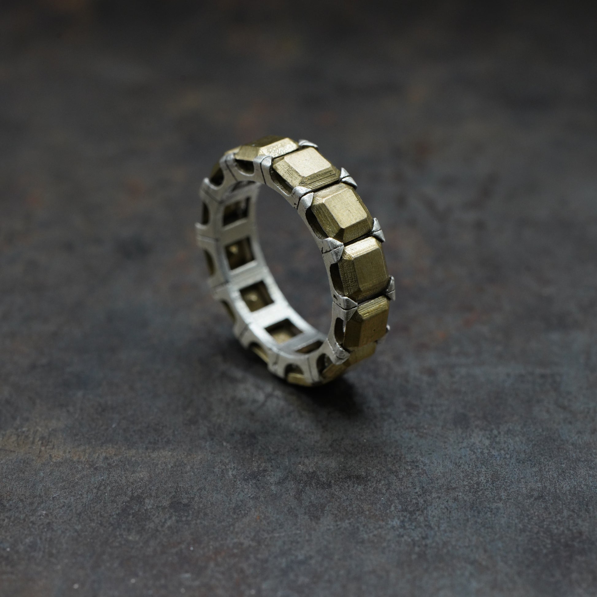 Band - [AsscherCut , BS, Ring]