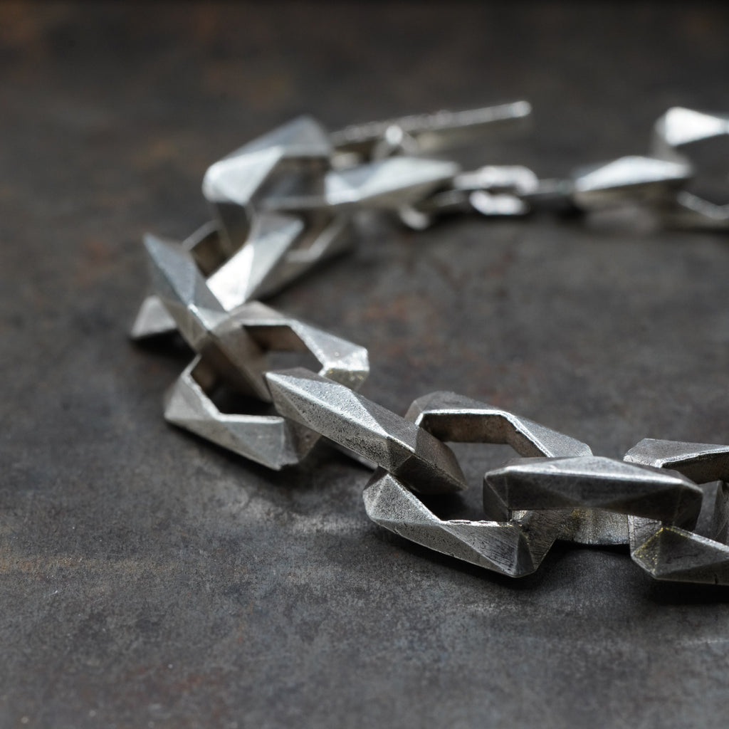 Links Bracelet- [L-EmeraldCut, Bracelet]