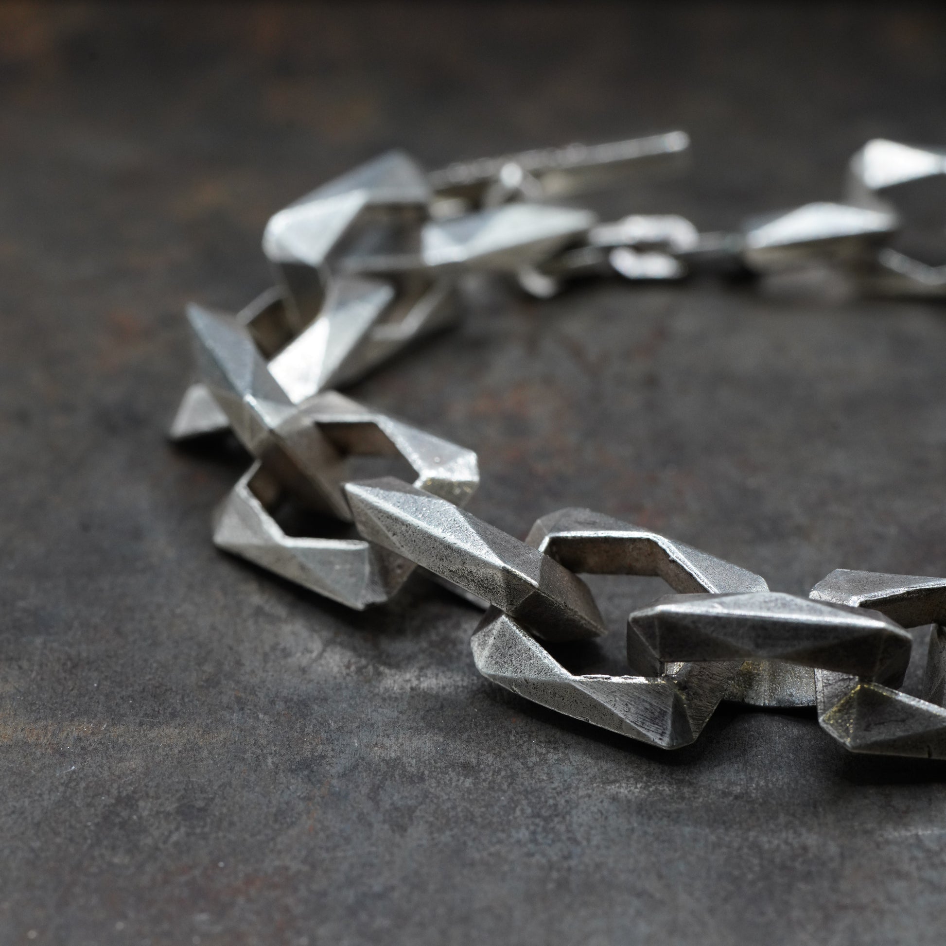 Links Bracelet- [L-EmeraldCut, Bracelet]