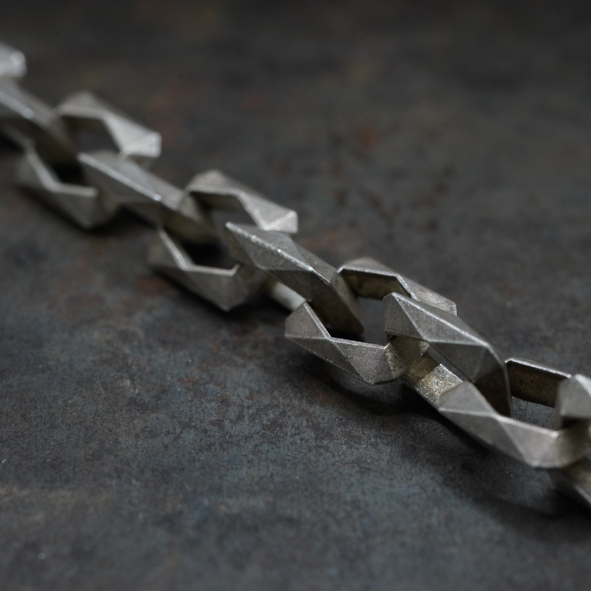 Links Bracelet- [M-EmeraldCut, Bracelet]