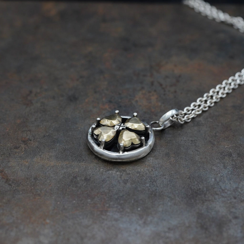 HeartClover - [Heart,SV+BS, Necklace]