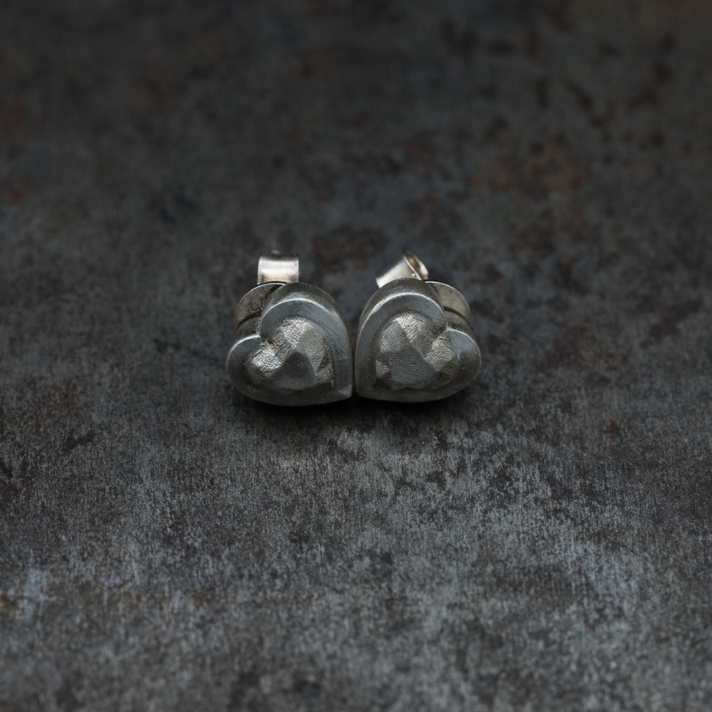SilverDiamond - [HeartCut, Earring]