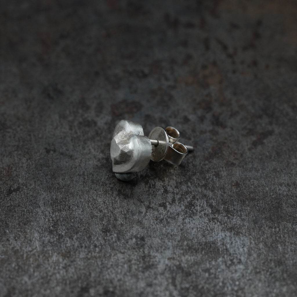 SilverDiamond - [HeartCut, Earring]