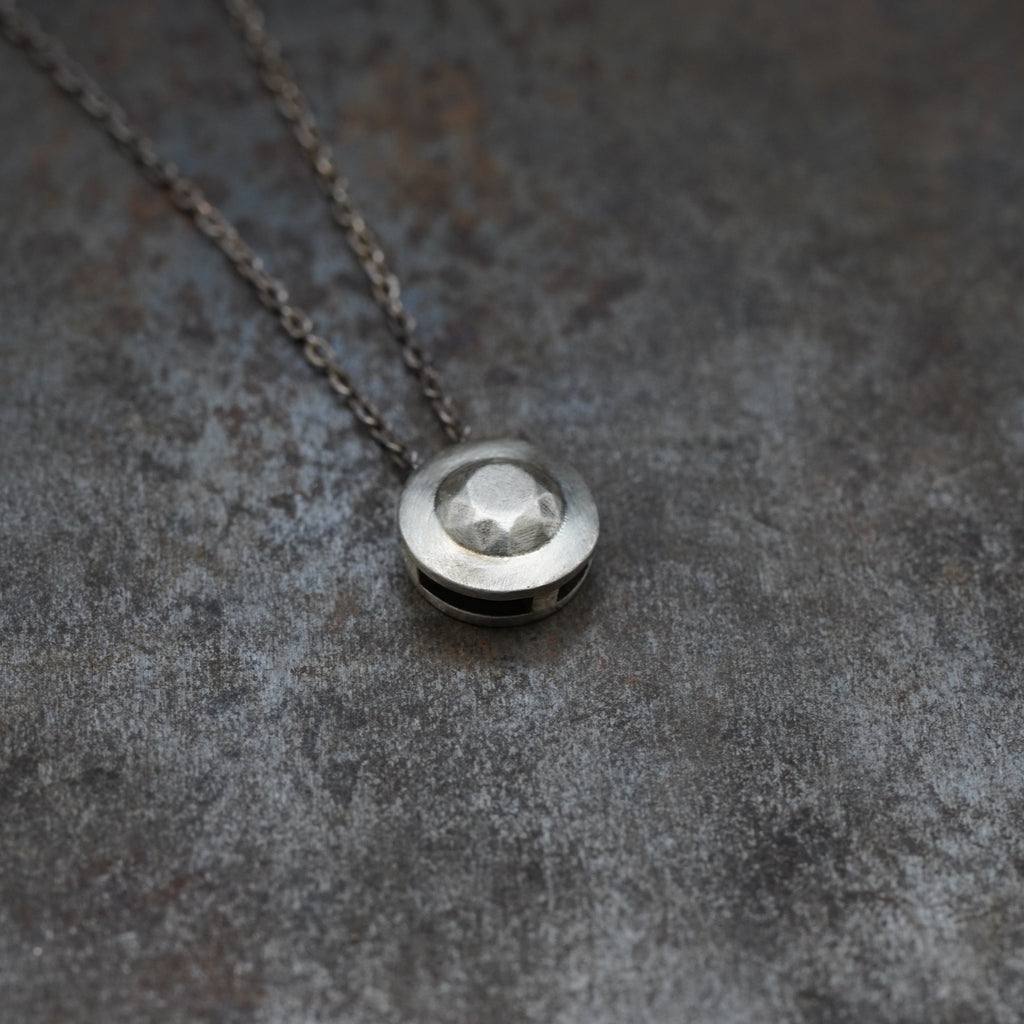 SilverDiamond - [BrilliantRound, Necklace]