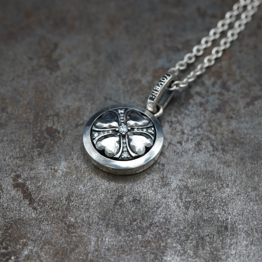 HeartClover - [19mmHT, SV+DA Necklace]