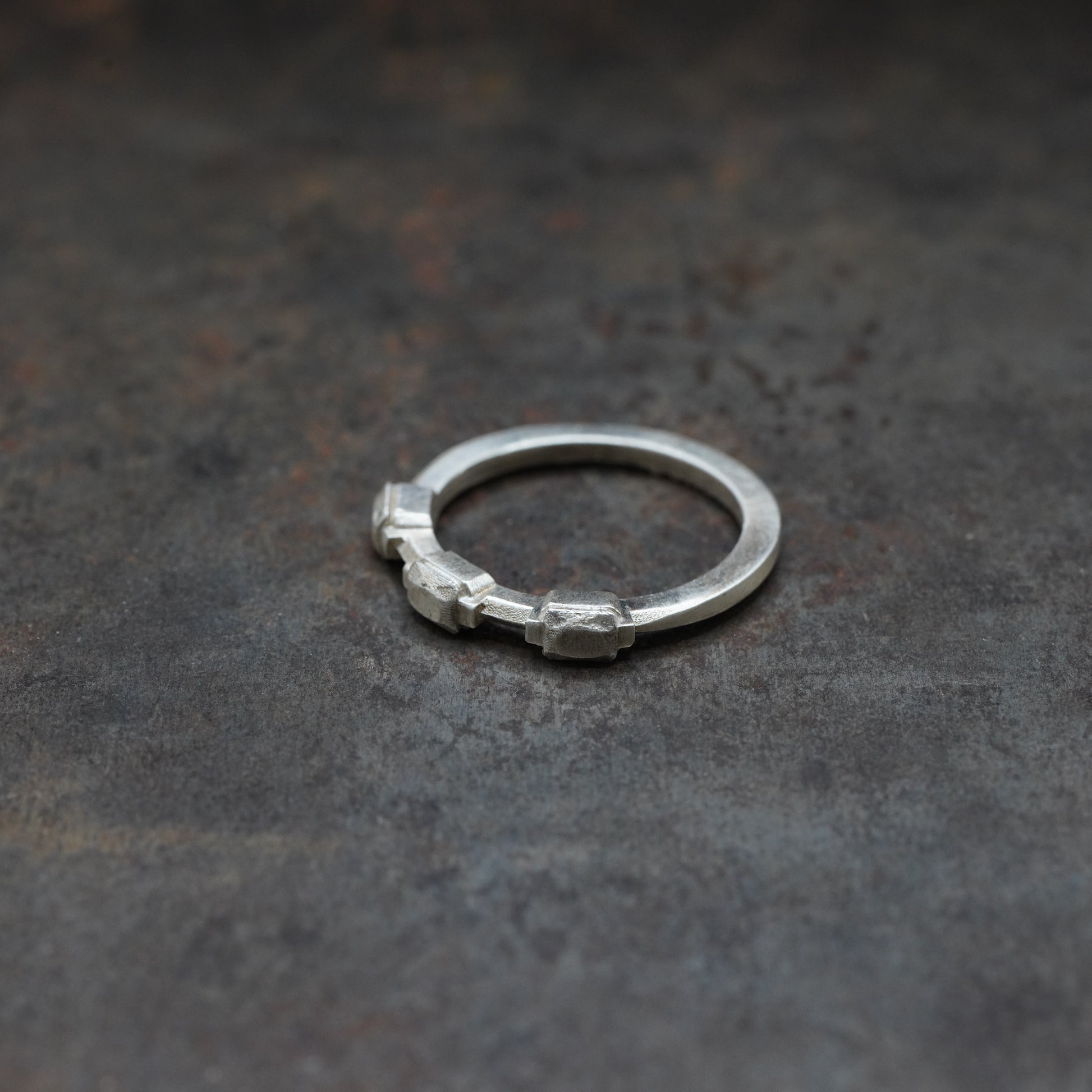 Stackable - [EmaraldCut, 3-Stone , Ring]