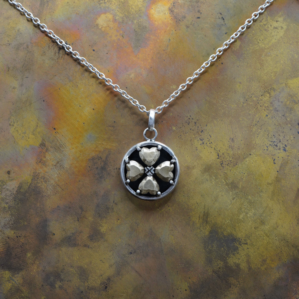 HeartClover - [Heart,SV+BS, Necklace]