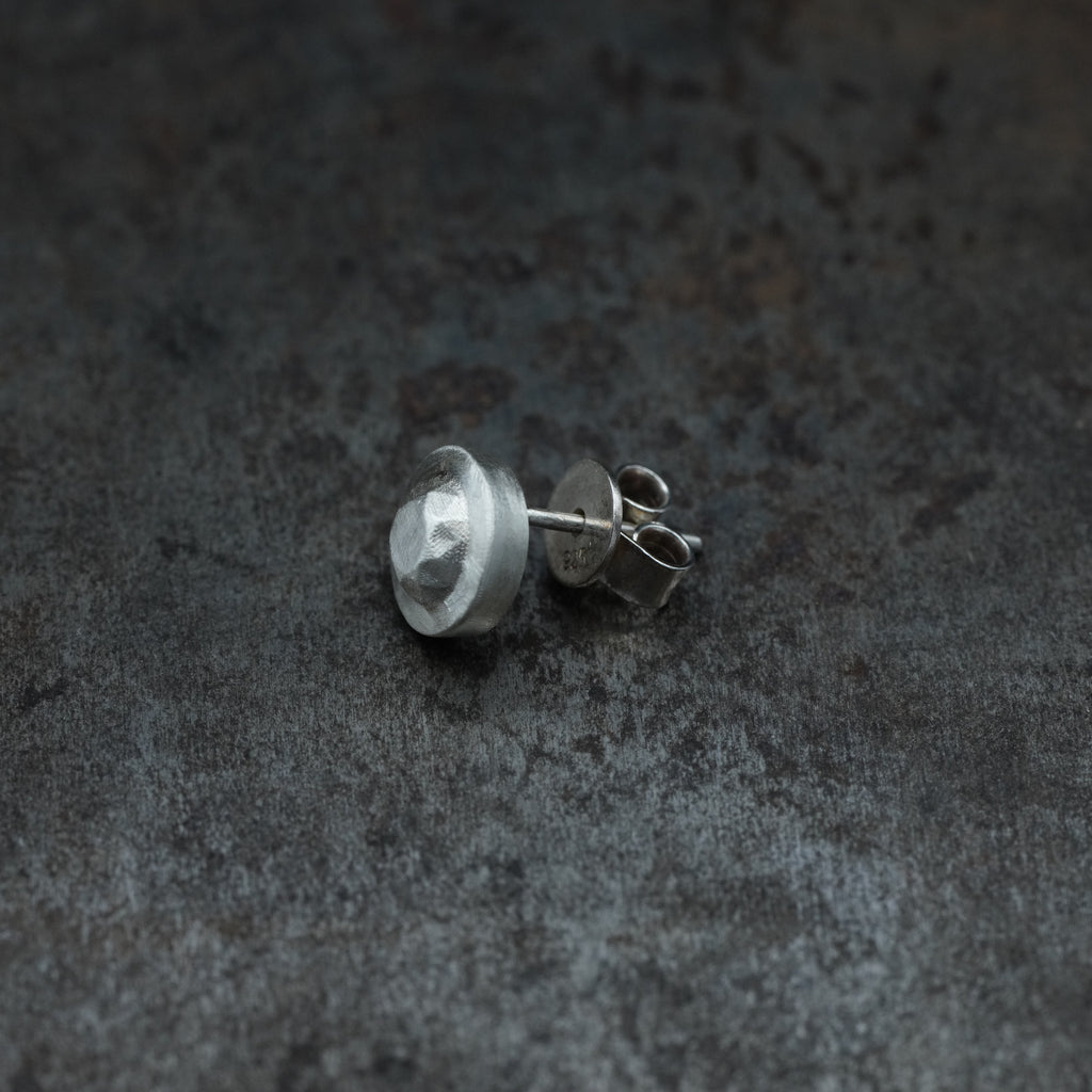 SilverDiamond- [BrilliantRound, Earring]