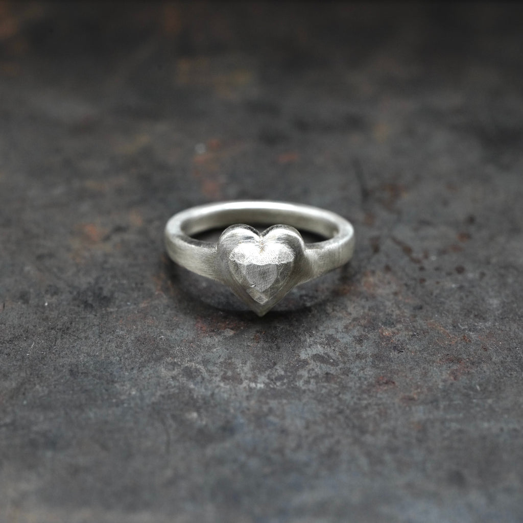 SilverDiamond - [HeartCut, Ring]