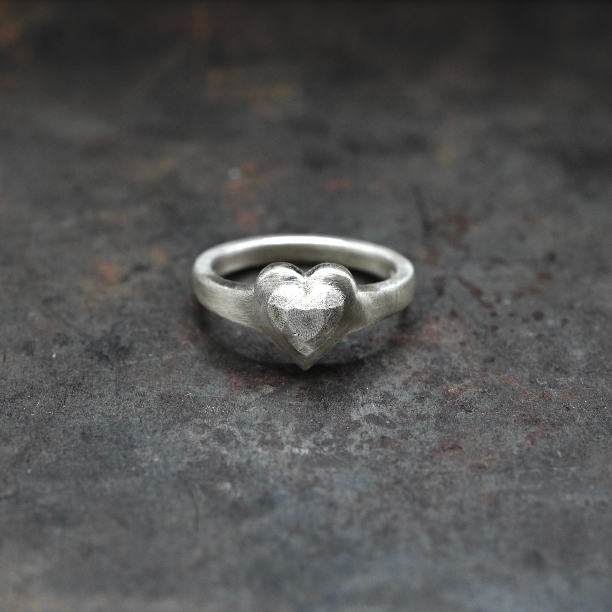 SilverDiamond - [HeartCut, Ring]