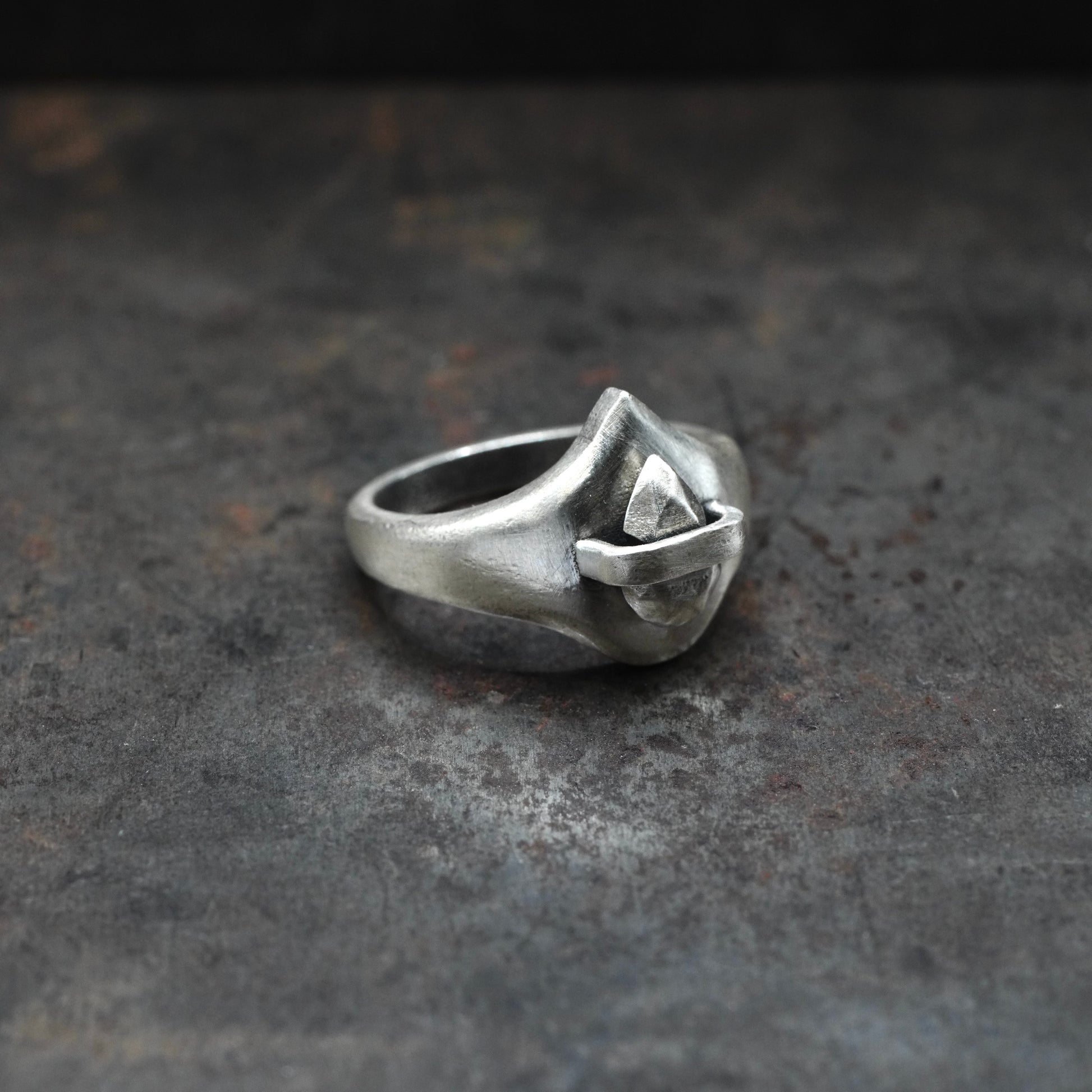 SilverDiamond II - [TearCut Ring]