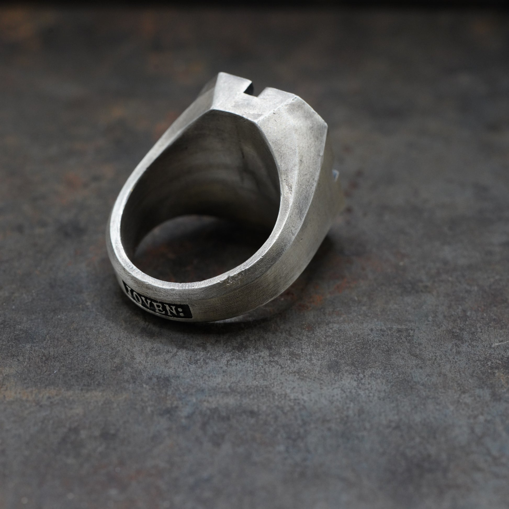 Signet RingII- [EmeraldCut, SV , Ring]