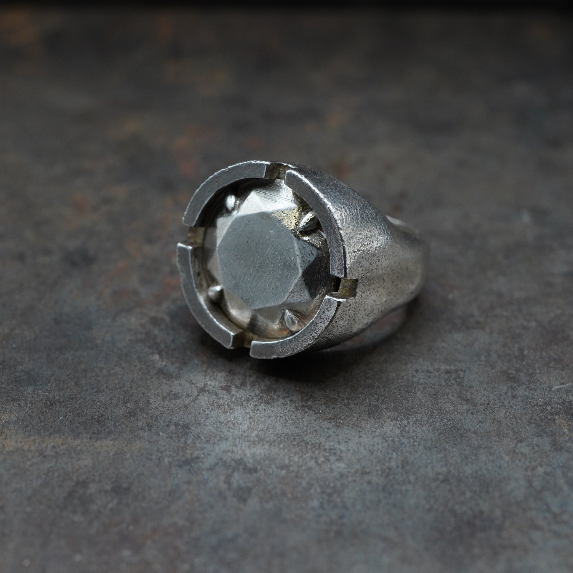 Signet RingII- [BrilliantRound, SV , Ring]