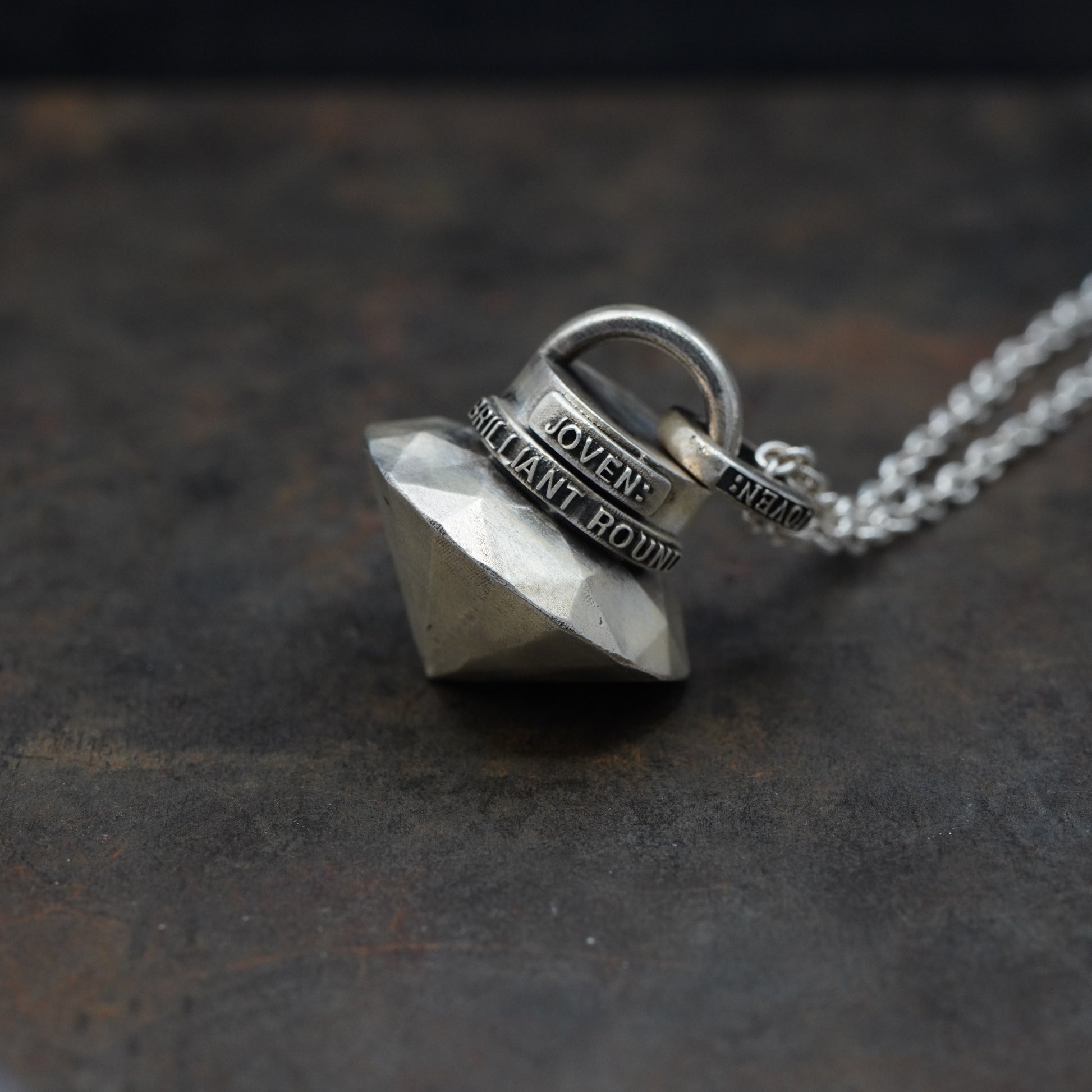 Core - [L-BrilliantRound , SV, Necklace]