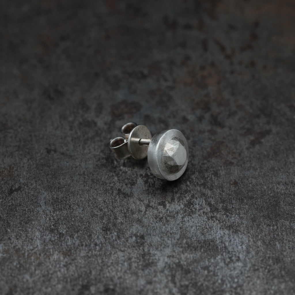 SilverDiamond- [BrilliantRound, Earring]