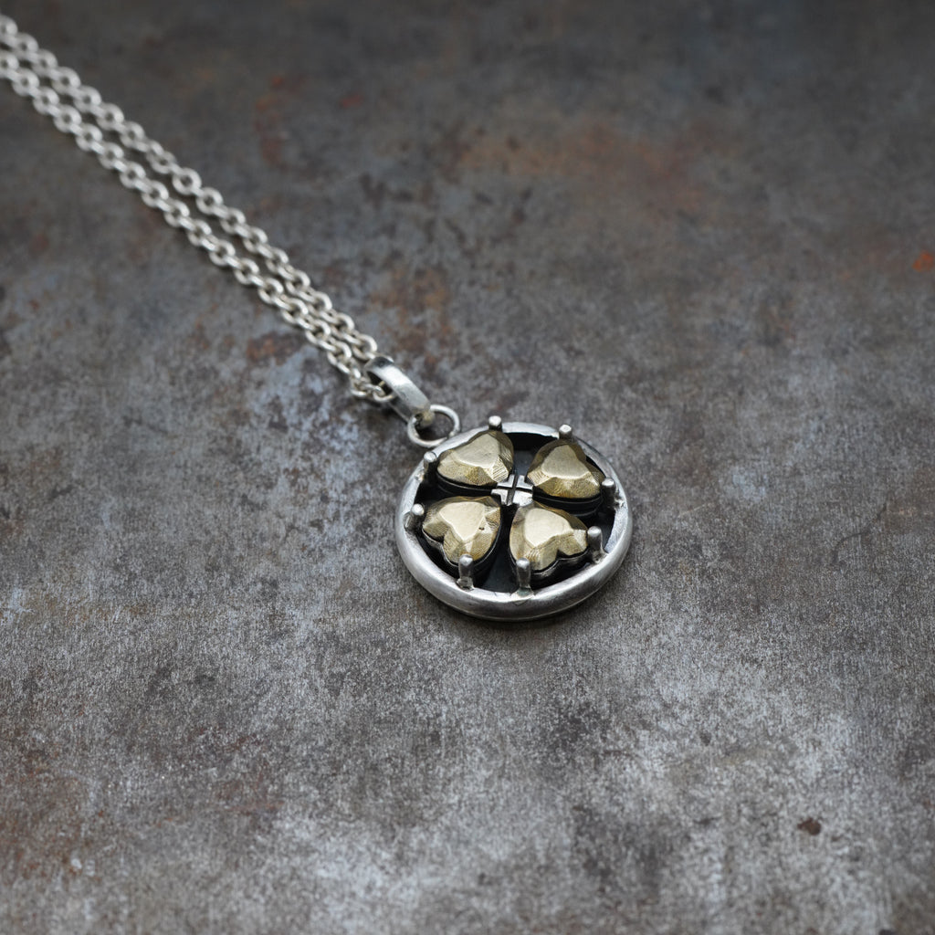 HeartClover - [Heart,SV+BS, Necklace]