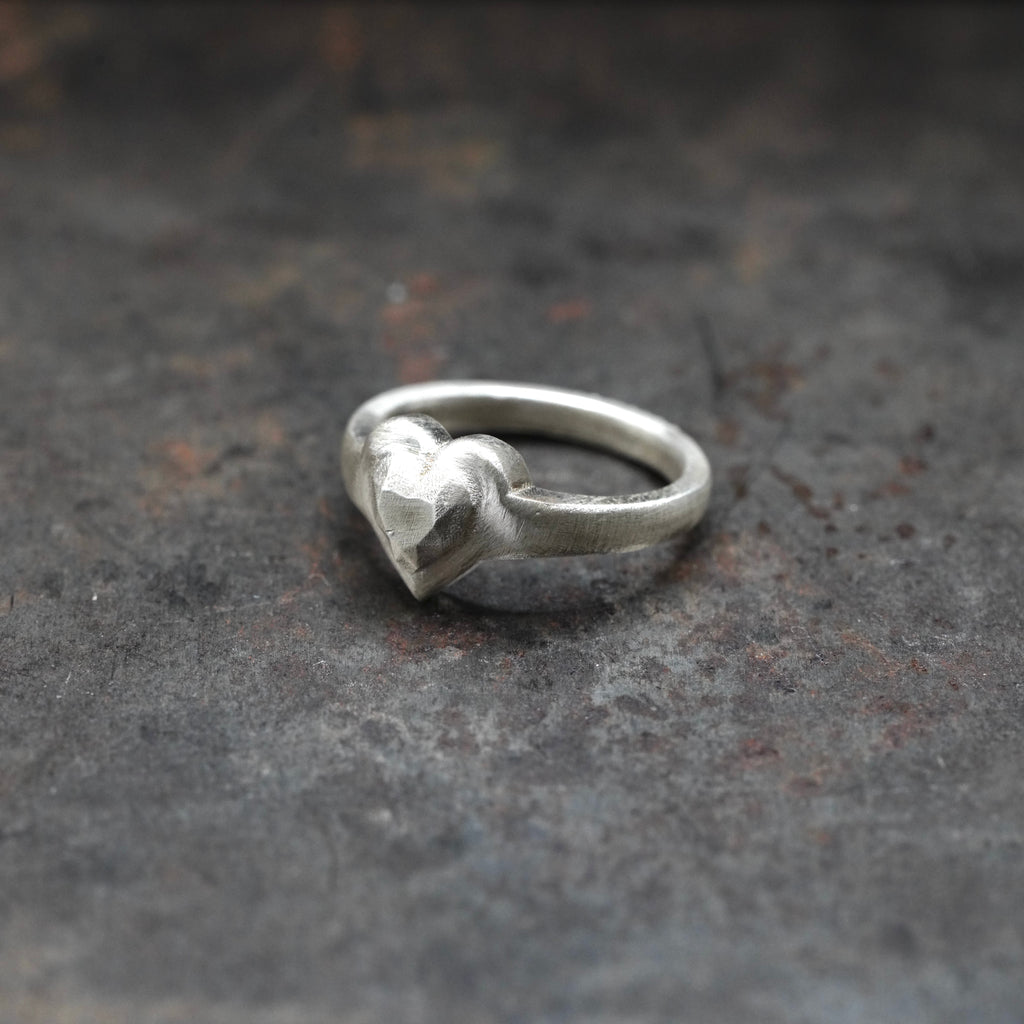 SilverDiamond - [HeartCut, Ring]