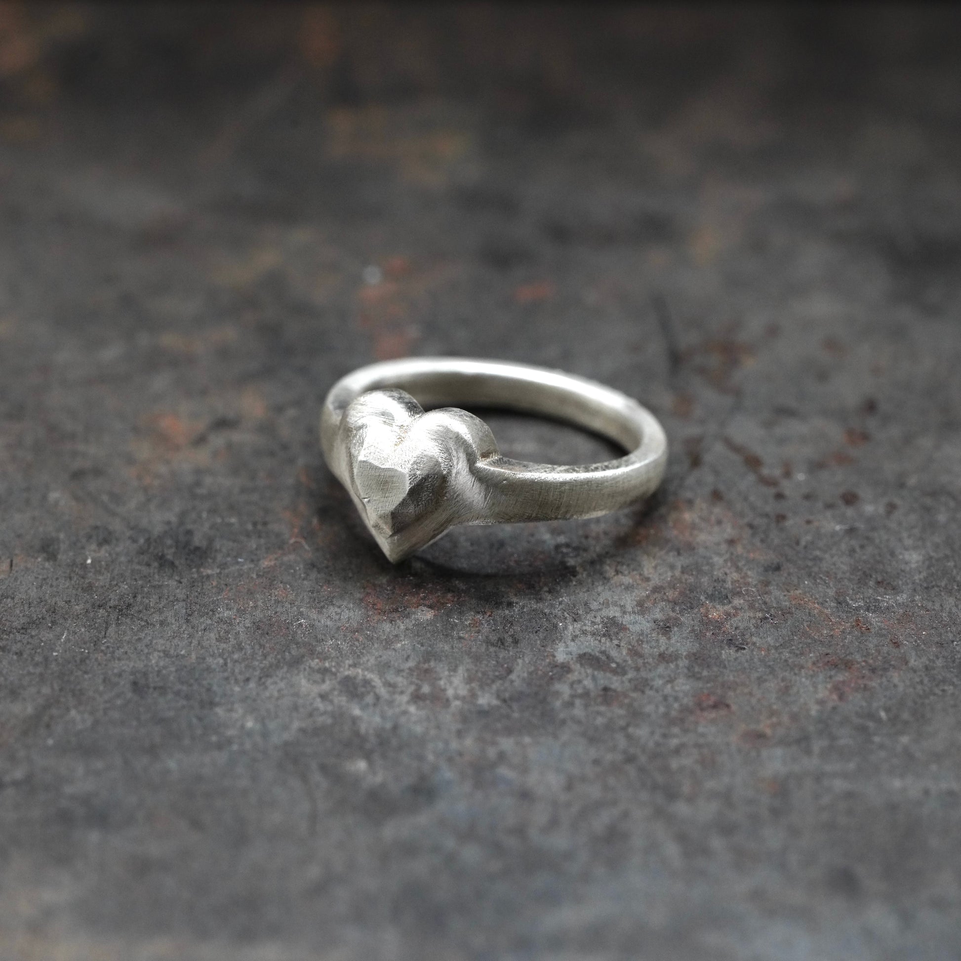 SilverDiamond - [HeartCut, Ring]